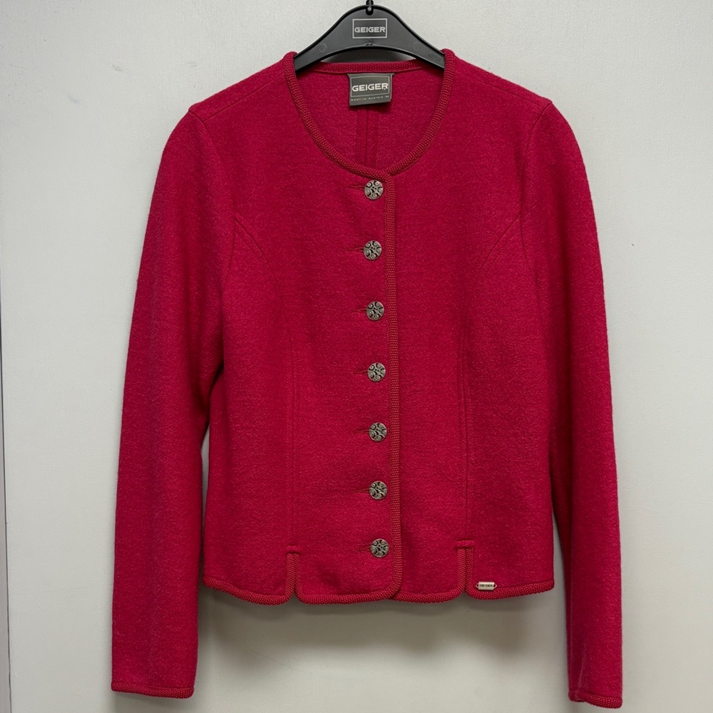 Geiger Austria Wool Blazer Jacket Size 36 / 6 / Small
